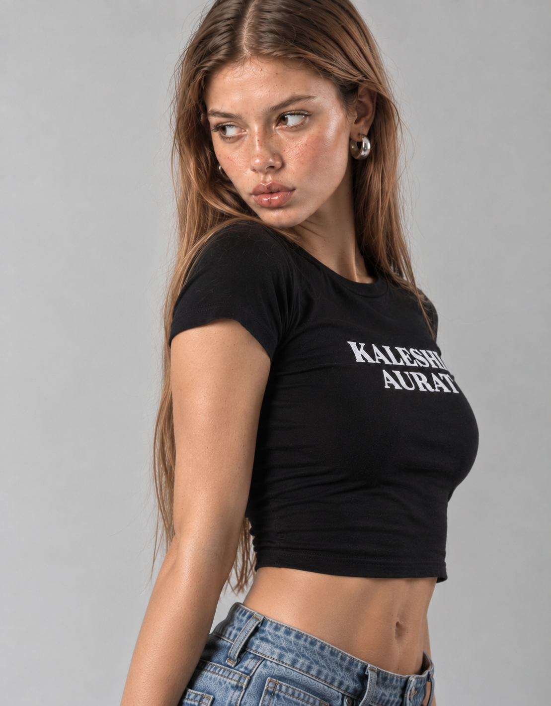 Kaleshi Aurat - Women's Baby Tee | Crop Top