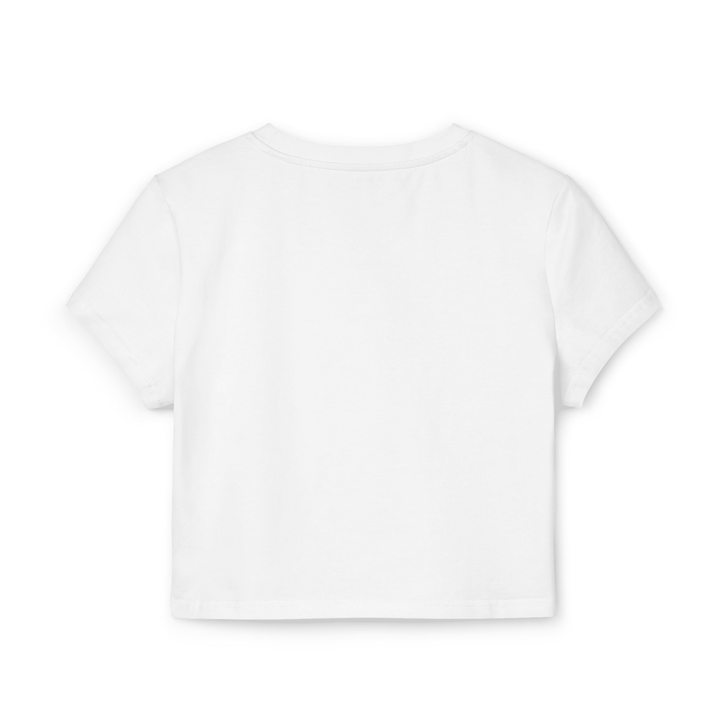 Brat White Baby Tee for Women - Aesthetic Cropped Y2K Graphic T-Shirt | physical by 303™ (formerly 303)