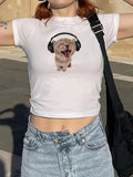 Cat International Baby Tee | Crop Top | physical by 303™ (formerly 303)