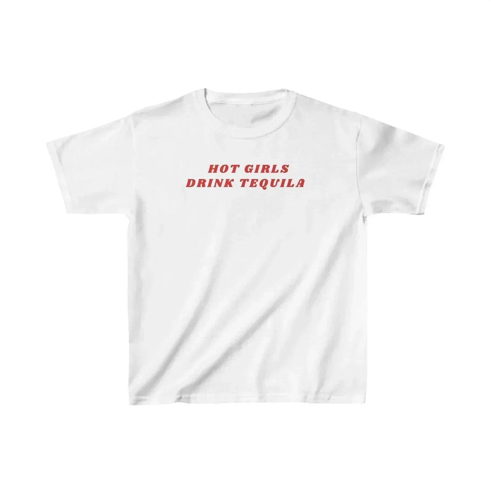 Hot Girls Drink Tequila Baby Tee – Women’s Crop Top | physical by 303™ (formerly 303)