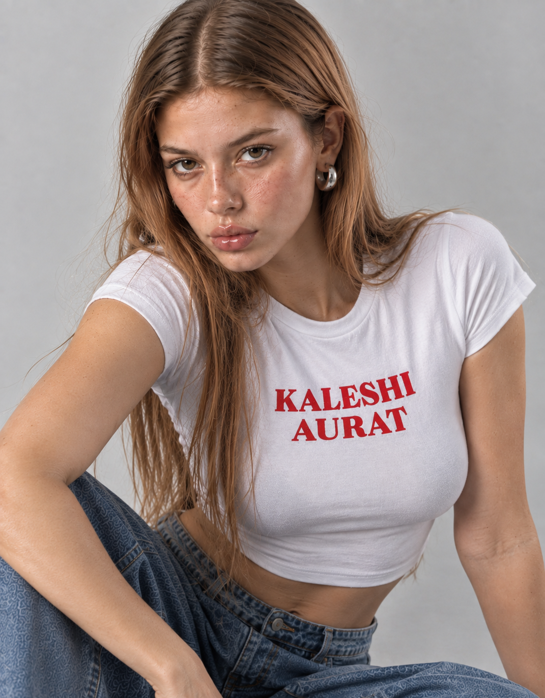 Kaleshi Aurat - Women's Baby Tee | Crop Top