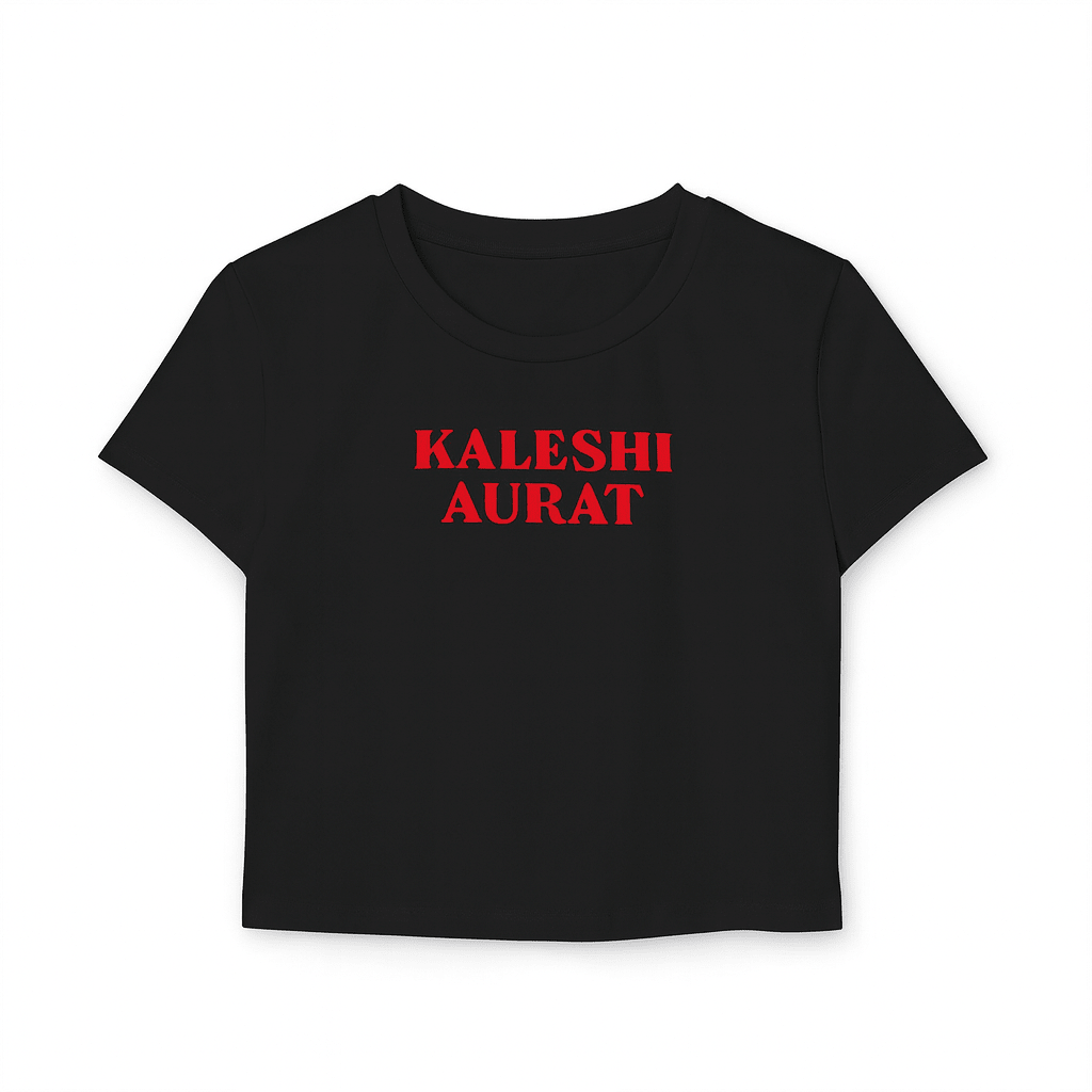 Kaleshi Aurat - Women's Baby Tee | Crop Top | physical by 303™ (formerly 303)
