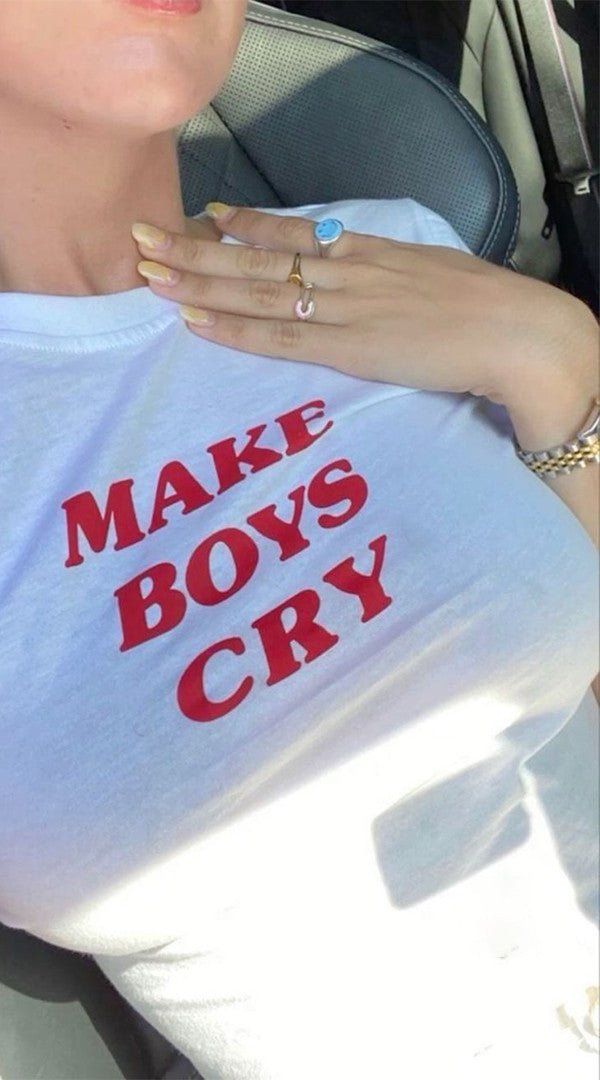 Make Boys Cry Baby Tee | Crop Top | physical by 303™ (formerly 303)