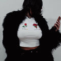 My Plan God’s Plan Women’s Baby Tee – Slim Fit Graphic Crop Top | physical by 303™ (formerly 303)