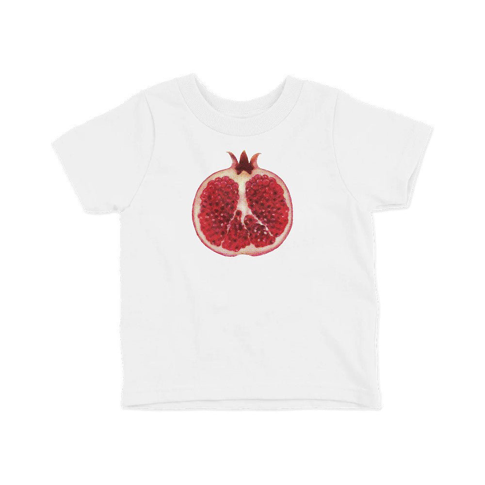 Pomegranate Print Baby Tee for Women | Crop Top Baby Tee | physical by 303™ (formerly 303)