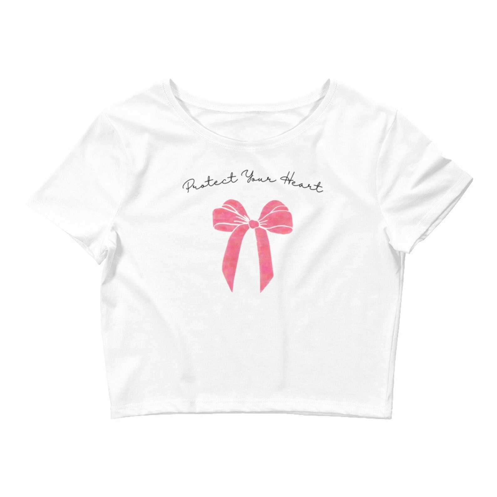 Protect Your Heart Baby Tee – Trendy, Sass - Infused, Gen Z Slay Vibes | physical by 303™ (formerly 303)