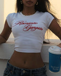 Romantic Gangsta Baby Tee for Women | Crop Top | physical by 303™ (formerly 303)