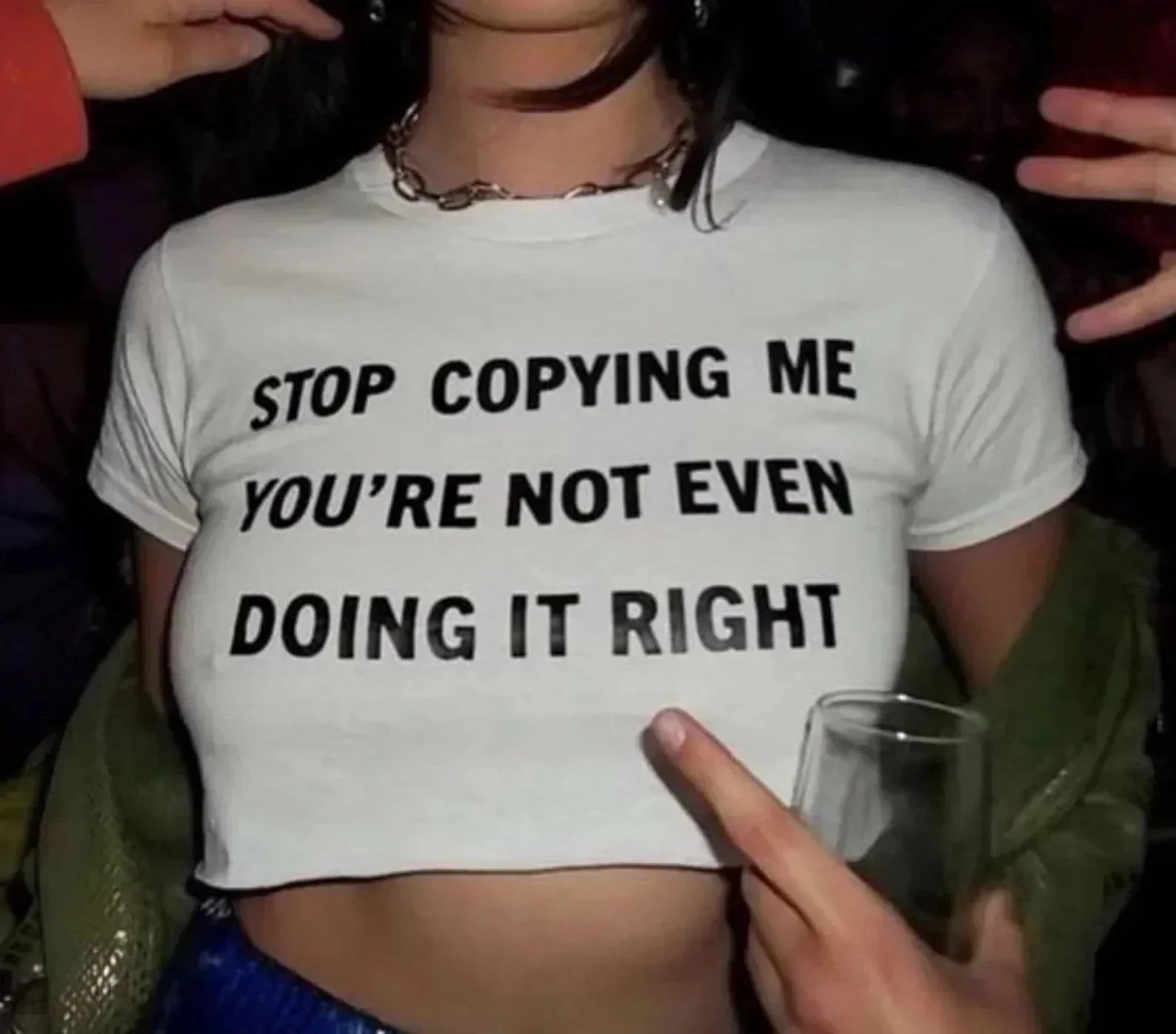 Stop Copying Me Baby Tee – For the Girls Who Get Imitated, Not Replaced | physical by 303™ (formerly 303)